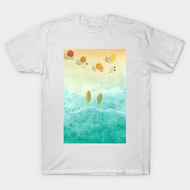 By the Beach T-Shirt by julianaphein